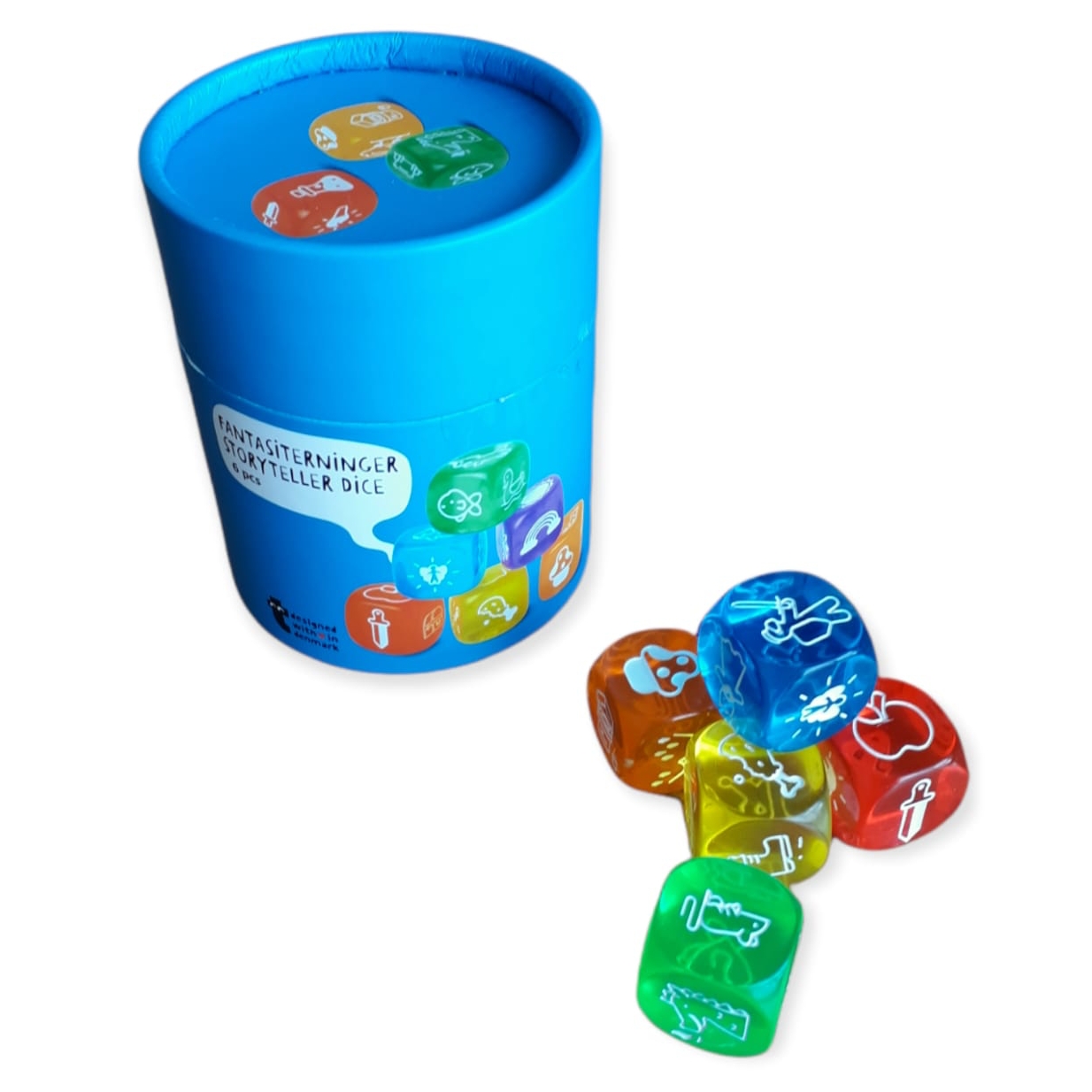 DADOS CONTADORES DE HISTORIAS - STORYCUBES - STORYTELLER DICE - FANTASIA