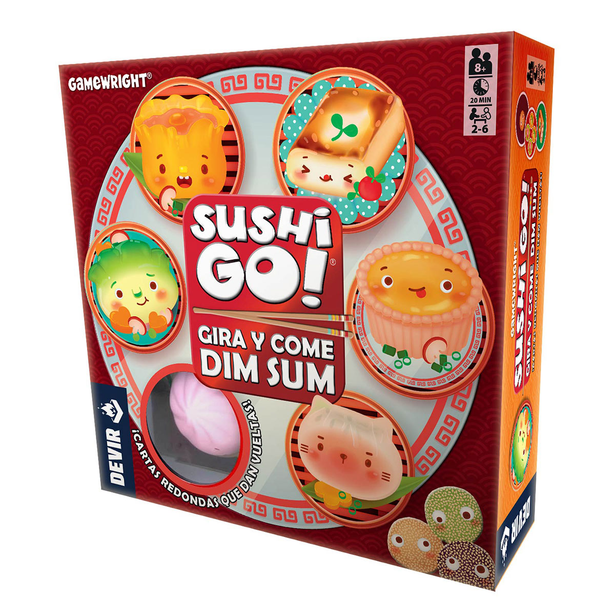 Sushi Go!: Gira y come dim sum