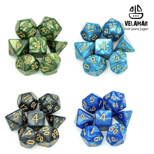 DADOS DE ROL KIT 7